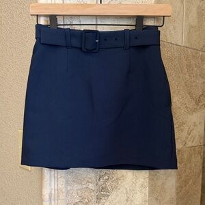 Abercrombie & Fitch Dark Blue Mini Skort